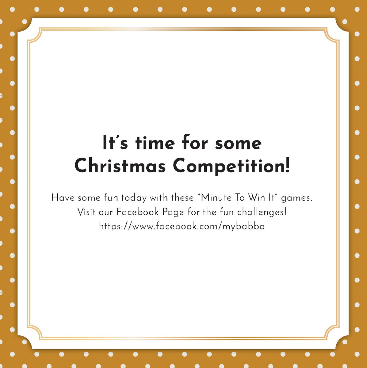 MYBABBO's tweet image. Friday game night! We got a head start and had some fun with these Minute to Win It Games last night. #gamesnight #minutetowinit #simplefun #QualityTime #MyBabbo #everystorymatters #AdventCalendar