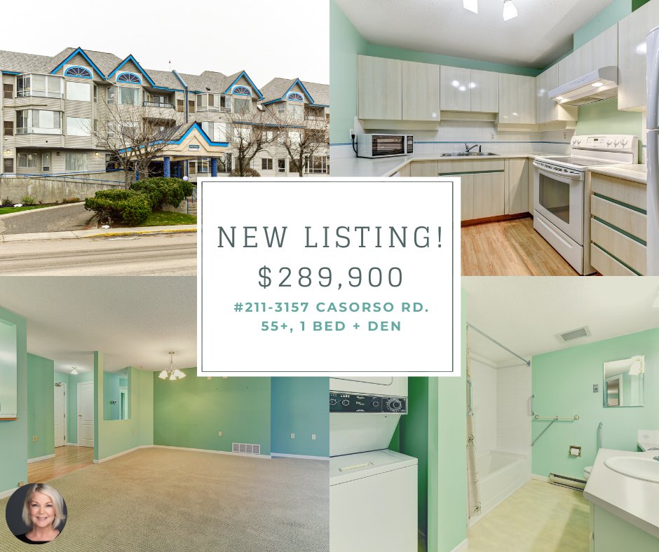 Who said there isn't affordable living in Kelowna?  This lovely 55+ condo is centrally located, and is in move-in ready condition!  In-suite laundry, underground storage, close to amenities and the lake!  (Only 1 occupant must be 55+)