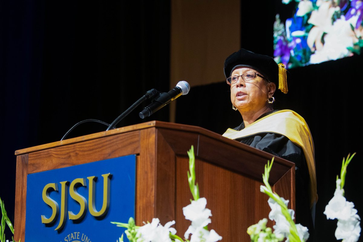From Wanda Hendrix, President of the <a href="/SJSUalumni/">SJSU Alumni</a> Association Board of Directors:

"Your stories are part of the San José State story. Tell that story with pride! It can inspire other students to follow in your footsteps. You possess the power to change lives!" #SJSU21 <a href="/calstate/">The CSU</a>