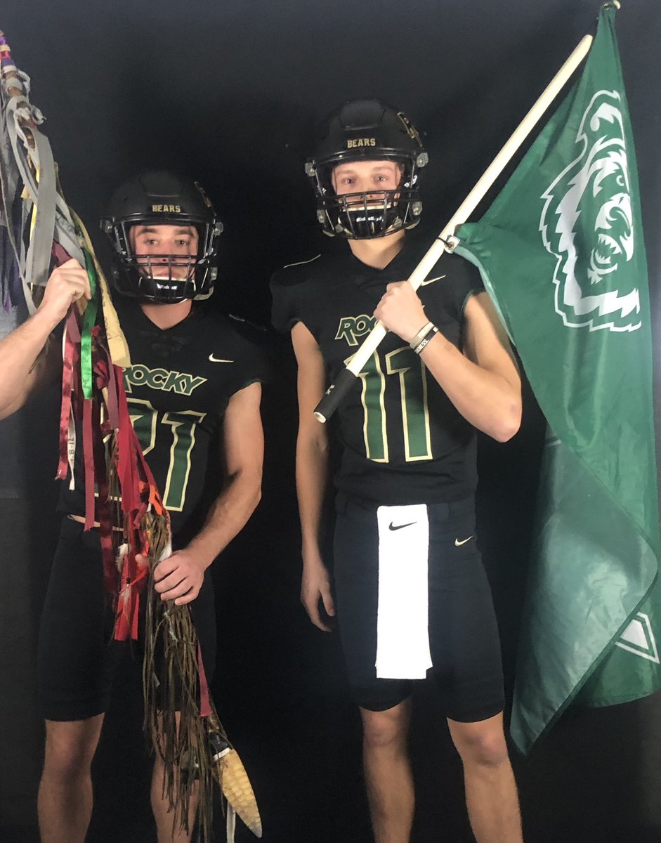 RhettZitzow's tweet photo. I am happy to announce that I will be committing to @Rocky_Football Thank you to everyone that helped me along the way! @CoachBlome @Coach_Stutz #allin #bearraid https://t.co/eoTrgxoHhn
