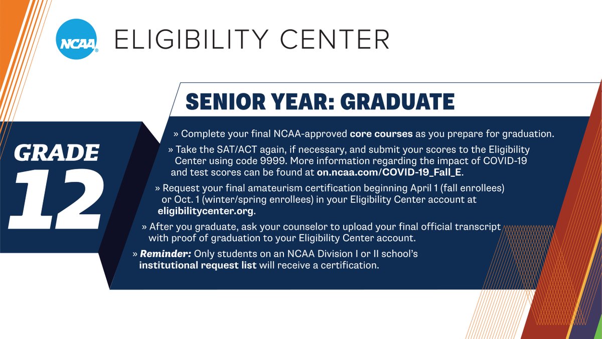 NCAA Eligibility Center tweet media