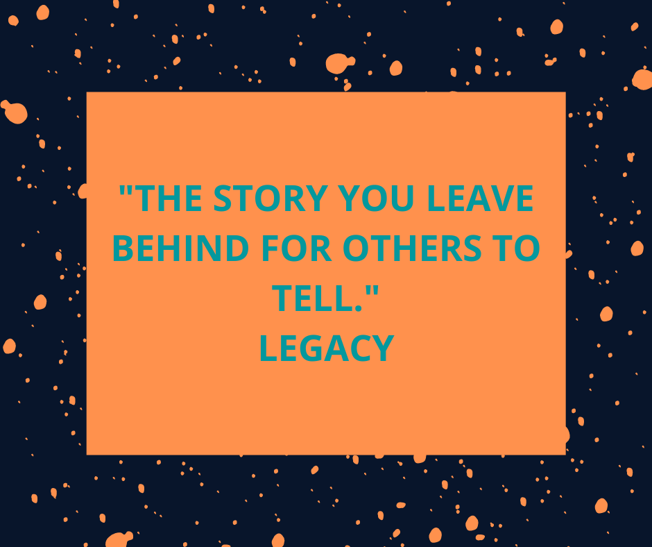 LegacyVisionEv's tweet image. Leave a story to make a Legacy. #legacy #createastory
