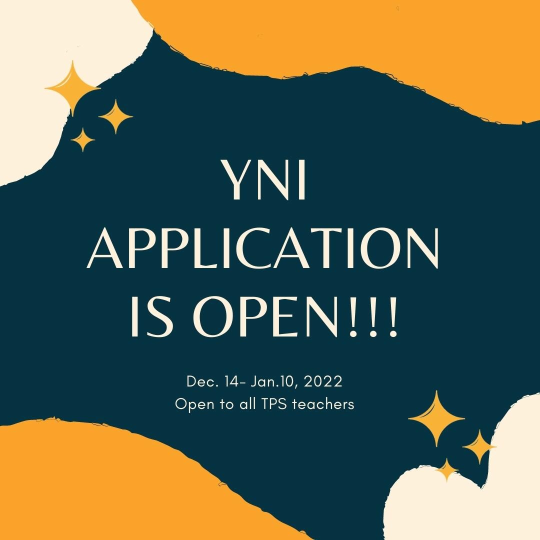 ✨It’s here! It’s finally here!!! ✨Here is the link to the Tulsa YNI 2022 application: forms.gle/FArjkL4BDtU5aR…
TPS teachers, apply for the most rewarding PD around. 🌟Reach out if you have any questions about the application.