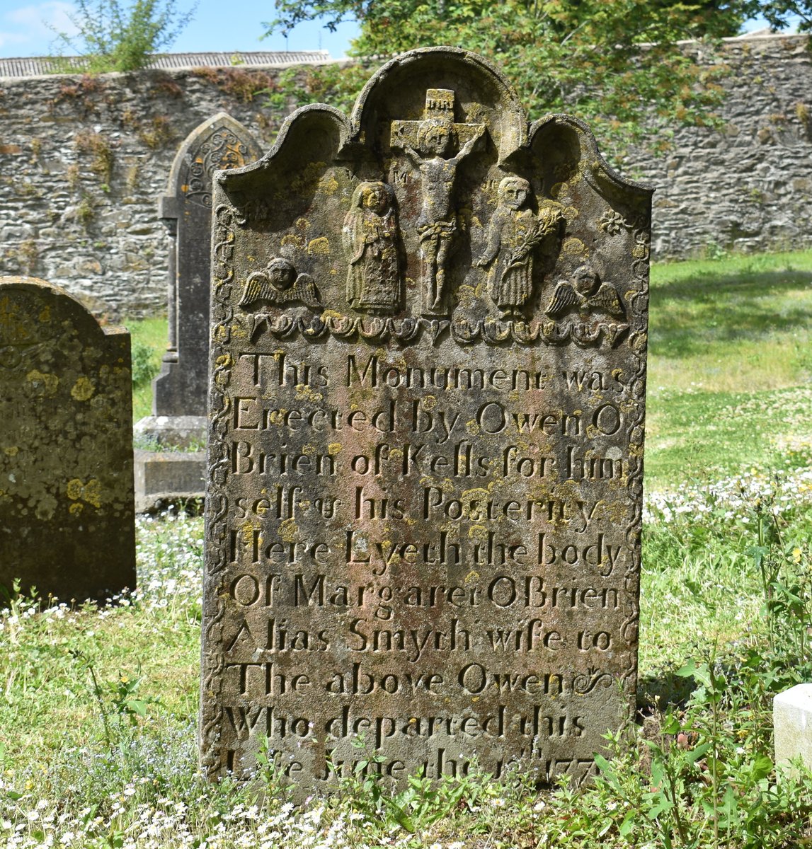 irarchaeology's tweet photo. What's your favourite historic graveyard? Currently I think mine is St. Colmcilles in Kells Co. Meath (this is liable to change). Some wonderful old headstones there plus a few other things.... https://t.co/A02sczpiv3