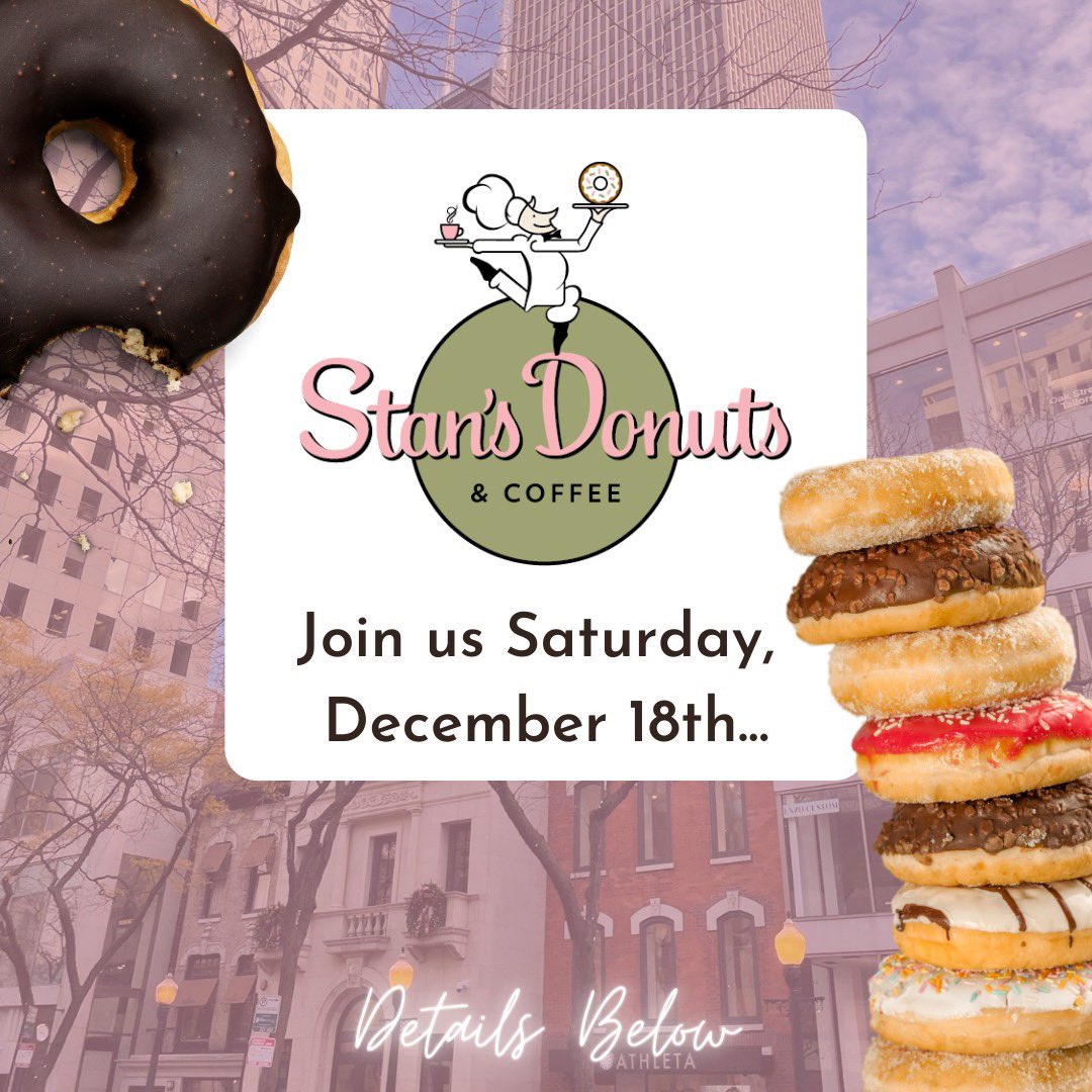 OUR MOUTH IS WATERING ALREADY! Join us THIS Saturday! <a href="/StansDonutsCHI/">Stan's Donuts & Coffee</a> Truck will be located on Oak Street from 2:00pm to 5:00pm! 🍩

📍30-34 E Oak St
