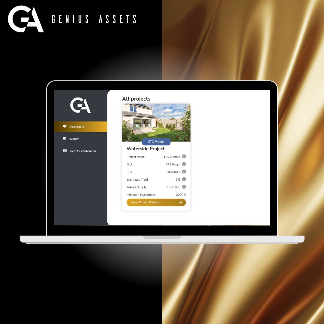 GeniusAssets's tweet photo. Have your got the news? π±
In our platform you can see our first STO Project in Ireland. π¨
Check it out -> https://t.co/PHvMYcRWtI
What do you think about it β
#geniusassets #digitalassets #STOproject #marketplace https://t.co/pjnpTYy5J8