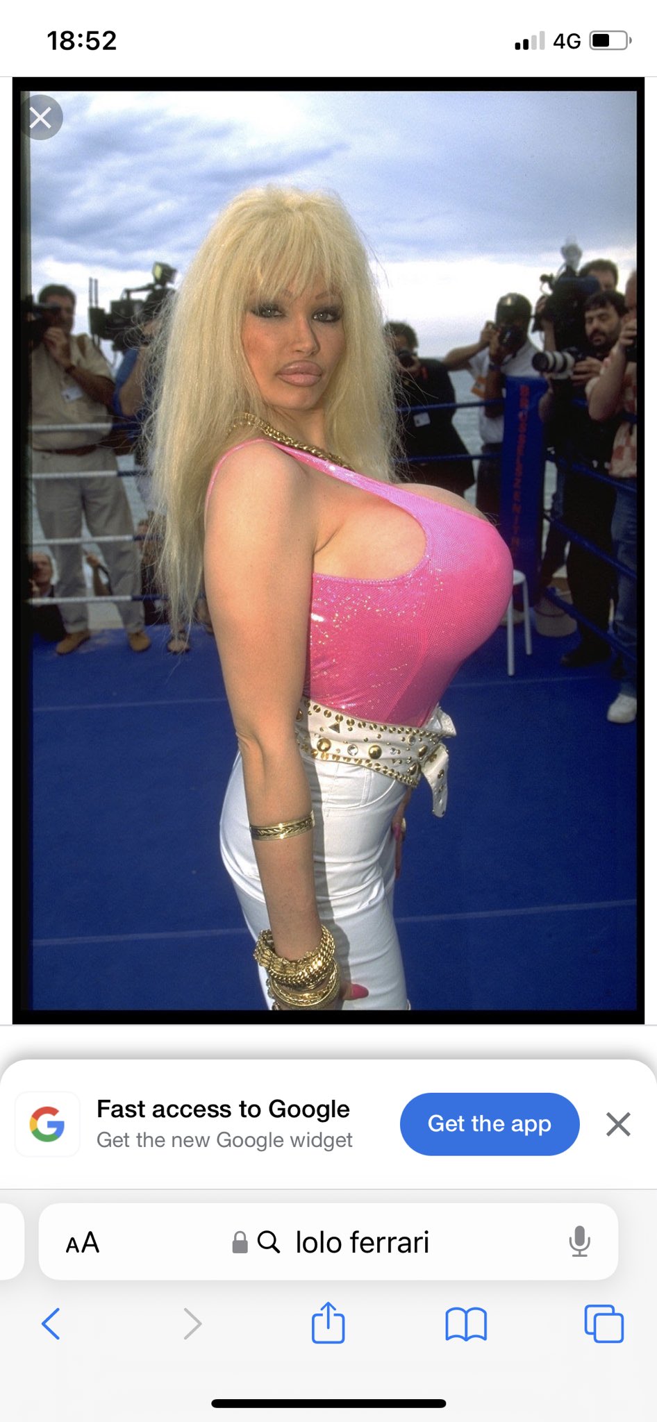 Tony Squirrel 🏳️‍🌈 on X: Just taking a moment to remember the fabulous Lolo  Ferrari and her contribution to pop culture. t.coKVQVipGKT2  X