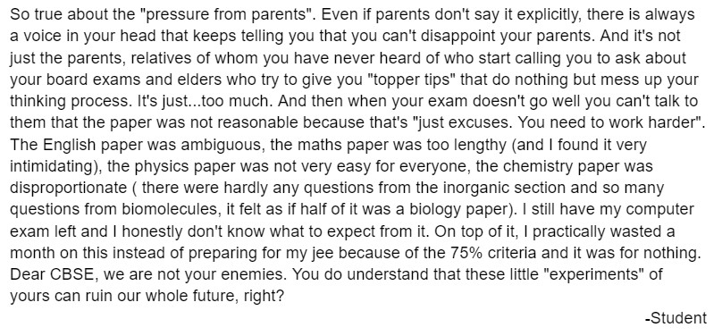KaustavMalik's tweet photo. Just take out 5 mins of your life and watch it
https://t.co/w0MEFhrtO4
Please read the image and tell what are we ?
https://t.co/w0MEFhrtO4
Specially to all the STUDNETS it's our responsibility to share this
#cbseterm1 #cbseanswerkey #Exams #Covid_19 #SpiderMan #HealthIsWealth https://t.co/BMPdzE2LwH
