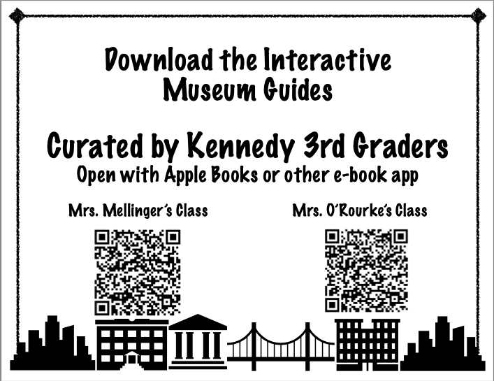 OPS_Kennedy's tweet photo. Thanks to @omaha_star News, Great Plains Black History Museum, @seventy5north, @jlarsen_work, and @MrPipersClass for attending the showcase! Thanks to @OPStechtrainers @21centtech &amp; @AIMInstituteOMA Brain Exchange for supporting the project. Use the QR codes to check out the work https://t.co/DtcZYHUxdA