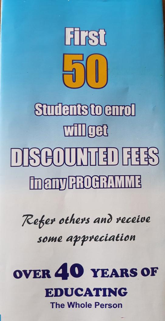 CcosaZimbabwe's tweet photo. Enrolment for the January semester underway @CcosaZ, get in touch today. https://t.co/6A5oDRBMyg
