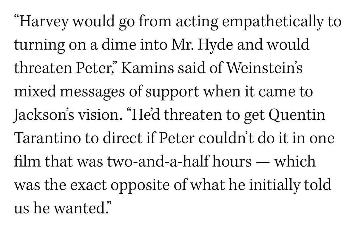 ManletThorin's tweet photo. Do not, I repeat, DO NOT tell Peter Jackson to make a movie shorter. https://t.co/jWTR0Wslim