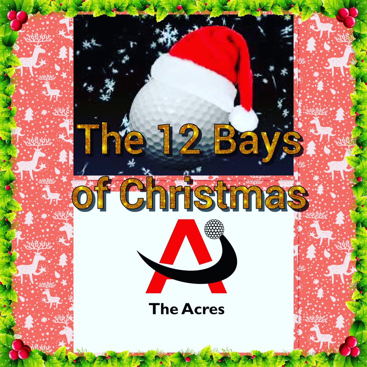 AcresRange's tweet photo. Fourth winner of ‘The 12 Bays of Christmas’, is Charlie Barry! Congratulations 👏. 8 remain. For your chance to win a two hour slot on a Toptracer bay 
👍 Follow us
🔁 Like and share this post to your story
🏌️‍♀️ Tag a friend
Another winner tomorrow. https://t.co/WwrFk67u0J