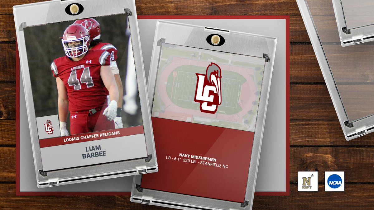 PG captain <a href="/LiamBarbee/">Liam Barbee</a> will move on to <a href="/NavyFB/">Navy Football</a>. Congrats Liam!