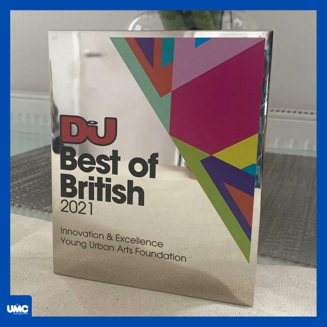 Our artist @LadyEmcee has picked up an award by <a href="/DJmag/">DJ Mag</a> Best of British Awards 2021 for her music charity <a href="/YUAFOfficial/">Young Urban Arts Foundation</a> for Innovation &amp; Excellence. 

The first time a music awards has awarded a music charity!