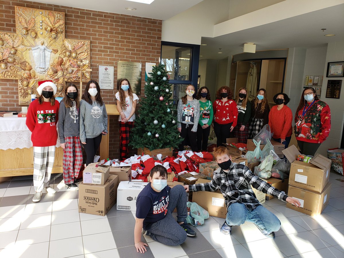 A huge thank you to our Fatima Family's generosity for their donations to Canadian Food for Children through our 10 Days of Christmas Giving campaign.  Wishing a joy filled Christmas to all.
