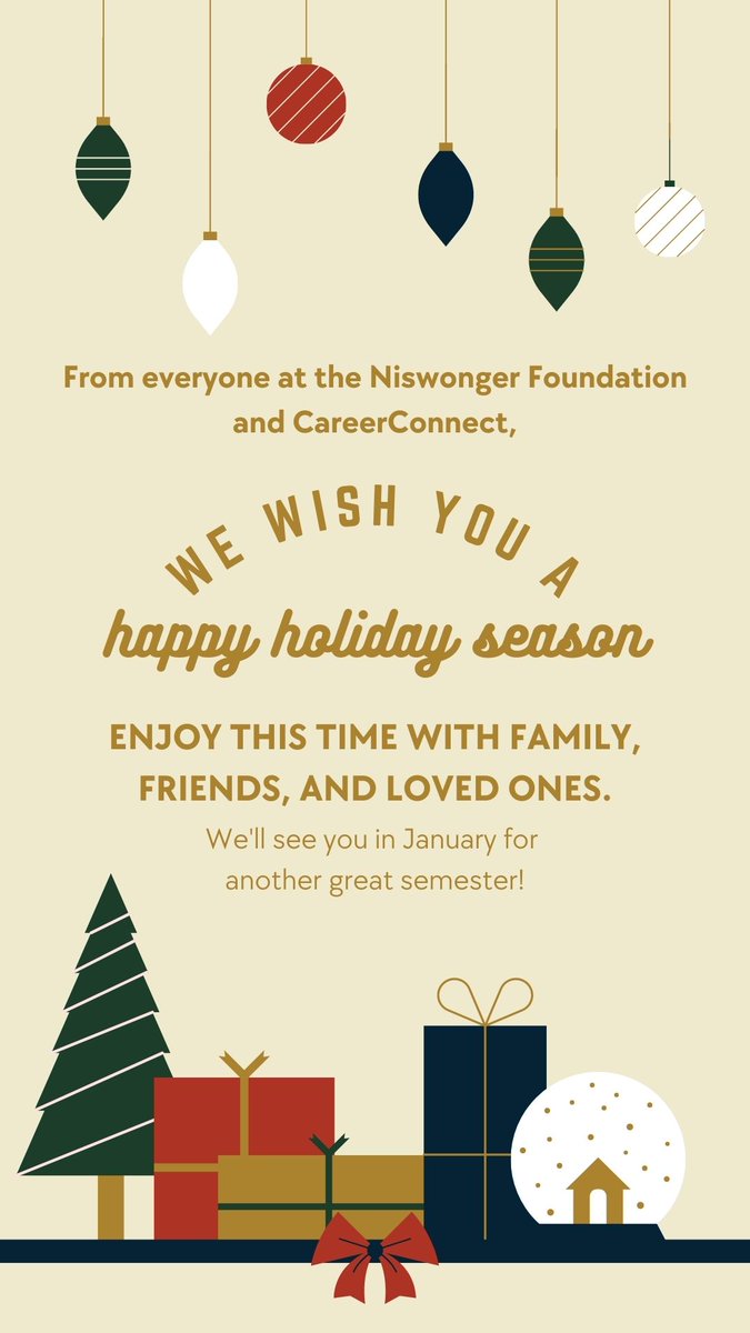CareerConnectTN's tweet photo. We hope you enjoy all the hot chocolate (when it's not 70 degrees outside), watch all the holiday movies, and eat all the good food! 

We'll pick things back up in January! 
Be safe and be merry! 🎄✨ https://t.co/t7GLz9uosk