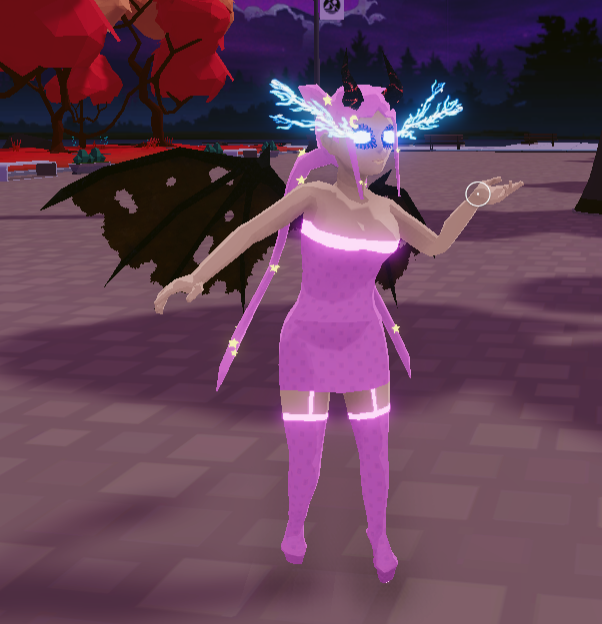 CanessaDCL's tweet image. I had to!!! Love these new/old wings! Babydoll outfit by @tangpoko