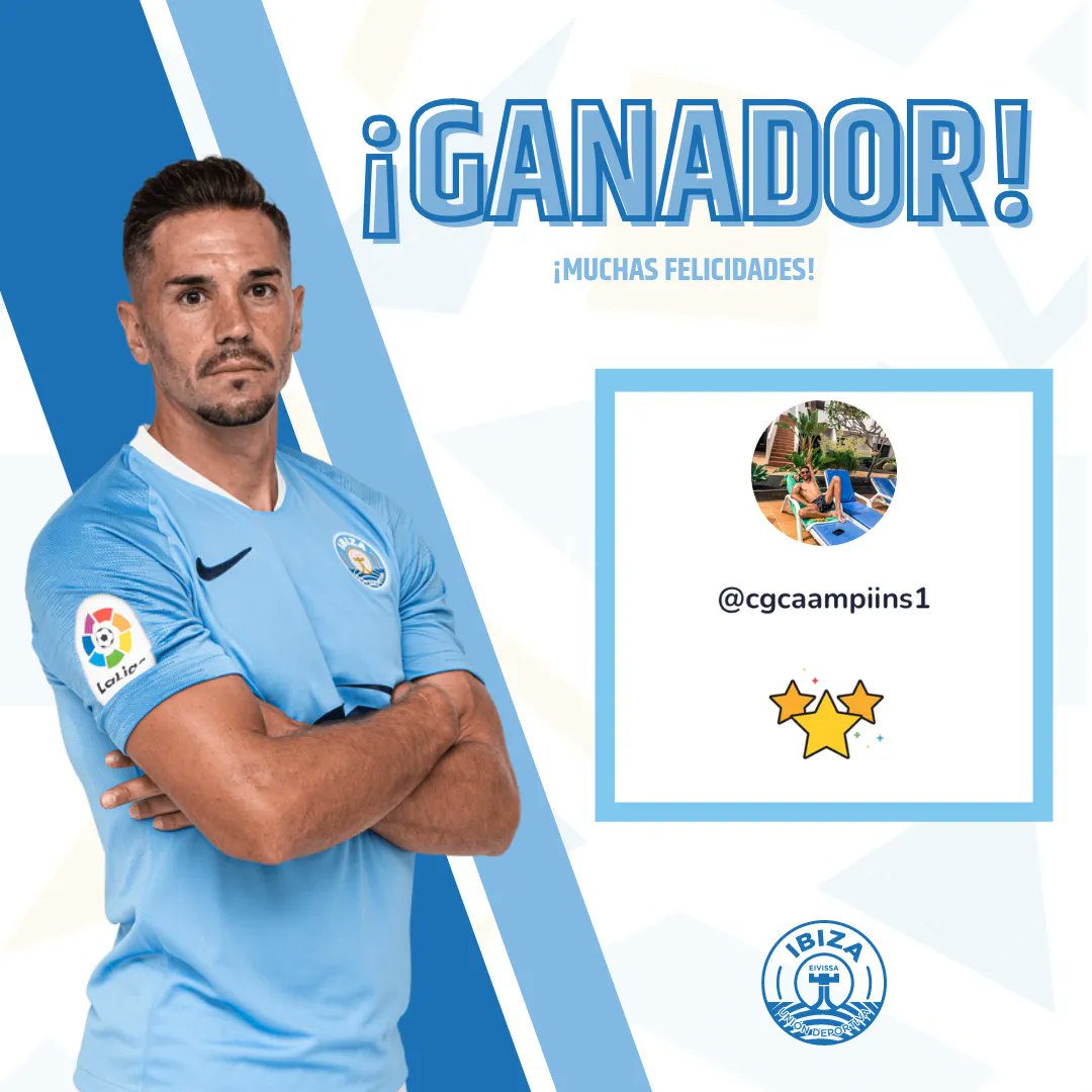 ⭐️ ¡Ya tenemos ganadora del sorteo de las entradas del #IbizaSporting de mañana! ⭐️

✉️ Te contactamos por mensaje directo

👏 ¡Gracias por participar! Habrá más oportunidades en 2022 😉

#VamosIbiza 💙 | #Ibiza