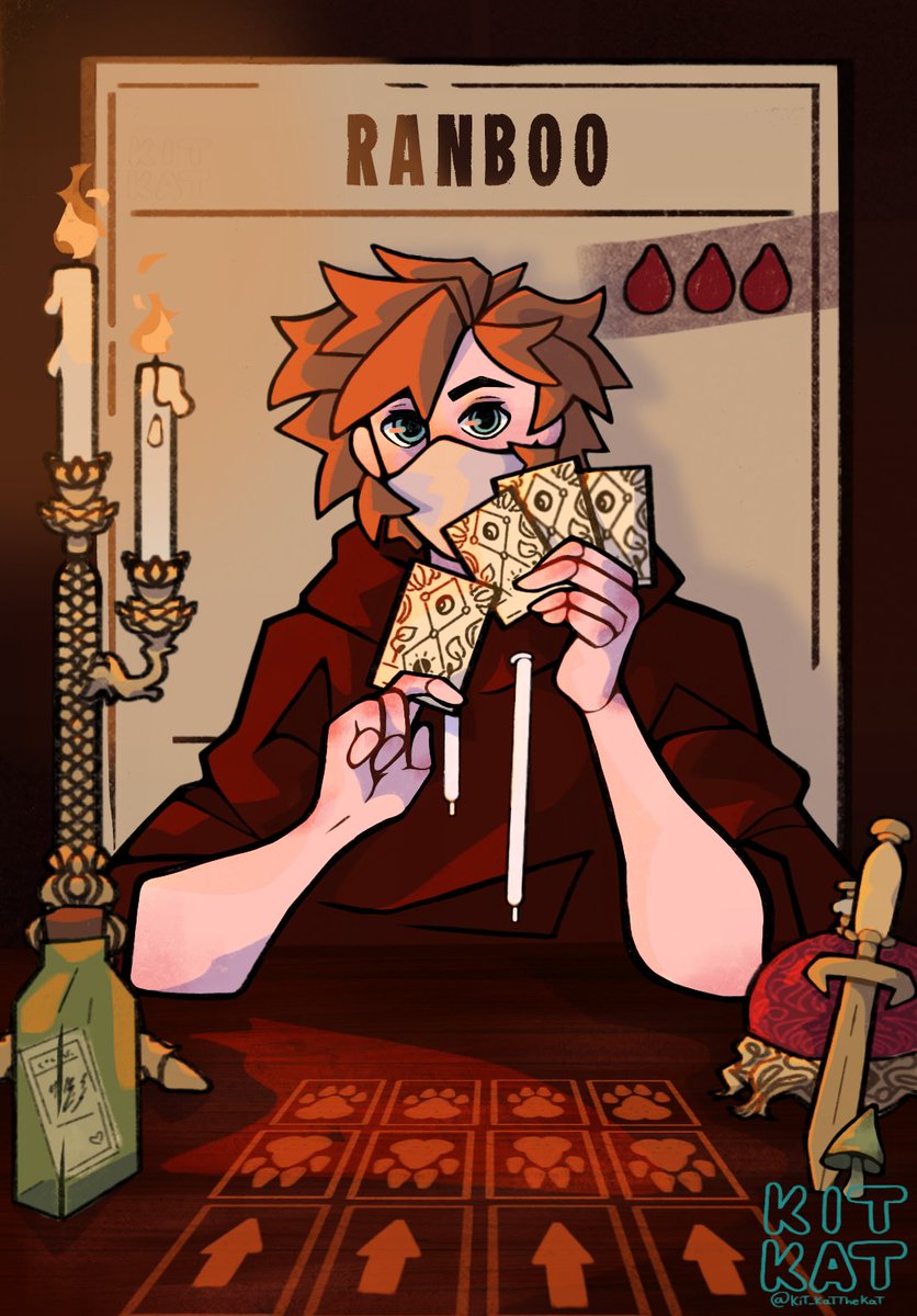 kit_katTheKat's tweet image. Ranboo plays Inscryption (REAL)

[Rt's appreciated + untag] 
#ranboofanart #ranboo