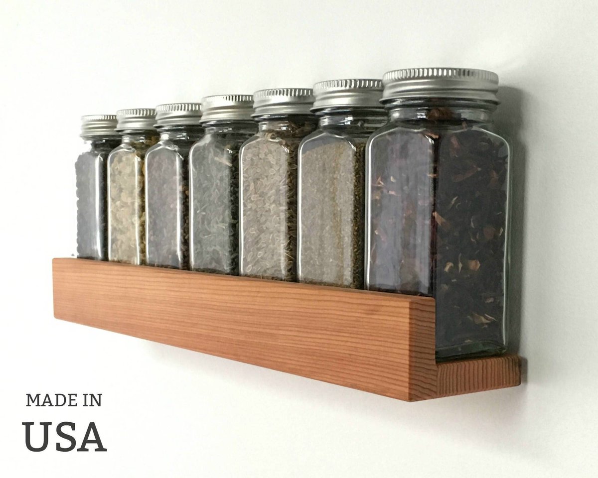 Thanks for the kind words! ★★★★★ "Andrew worked with me to create a custom size spice rack …turned out very well!" Jennifer D. etsy.me/3EiXTyF