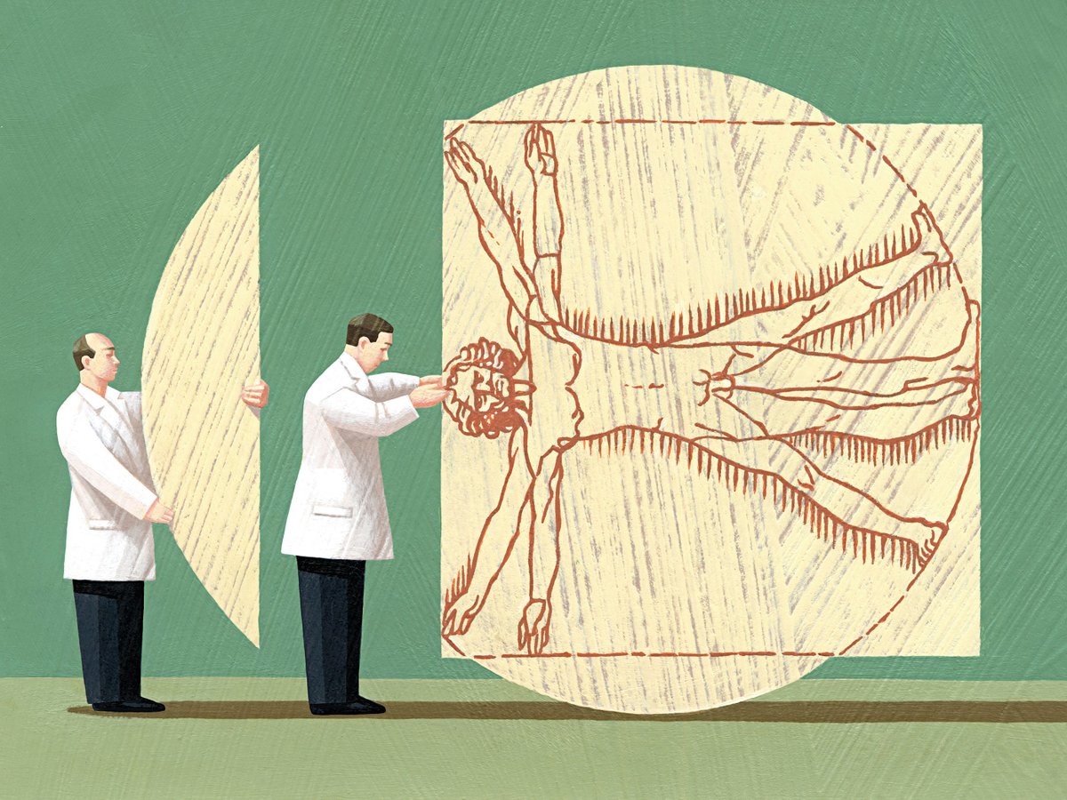 IllustrationZo1's tweet photo. Illustration by Adam Niklewicz for Practice Link magazine, for an article about new developments in brain surgery. View more work by Adam on https://t.co/FNVWWAWhXq
#illustrationzone #acrylics #illustration
#painting #collectorsart #fineart #brainsurgery
#practicelink #health https://t.co/bh4zaWftAK