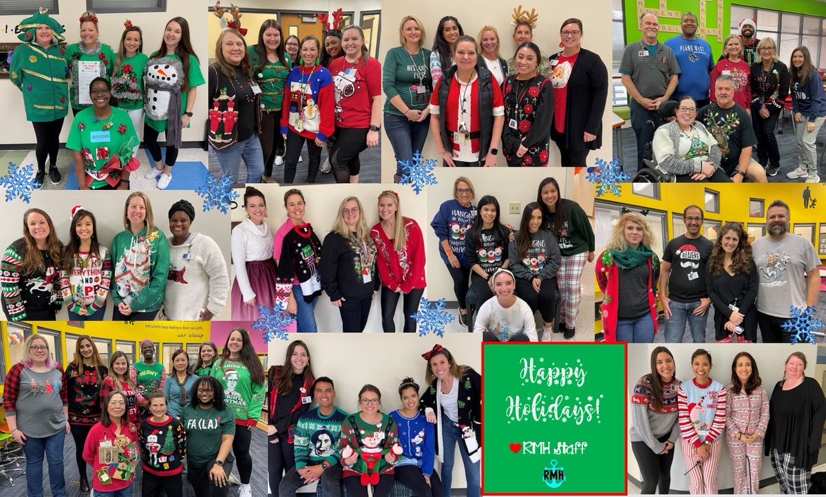 HaggarMariners's tweet photo. From our RMH family to yours, Happy Holidays! Enjoy the winter break; we will see you January 5th, 2022. #haggarlearns https://t.co/cXDH8JMVRO