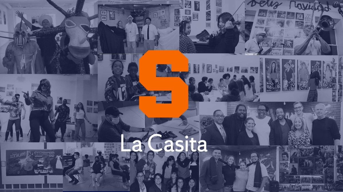 lacasita.syr.edu/2021/12/17/la-…

Thank you to all the families, students, faculty, sponsors, and community members for being a part of our Fall 2021 semester. After a year and a half of being shut down, La Casita has re-opened it’s doors to our community.