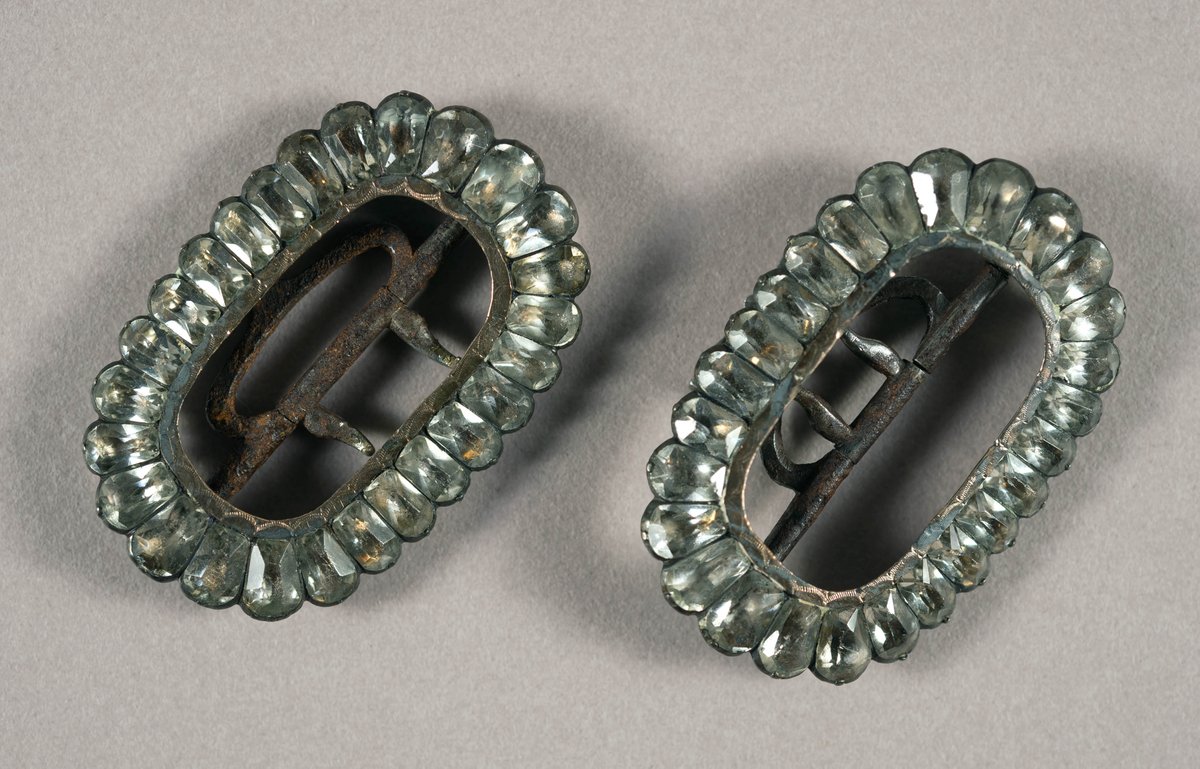 MHS1791's tweet photo. Part II on the history of shoes in the Beehive blog: https://t.co/sZo3xP8y7q
Image: James Madison Shoe Buckles https://t.co/mzyhfKnykB
#MHS1791 #Shoes #ShoeCandy https://t.co/BvkIcL2Esl