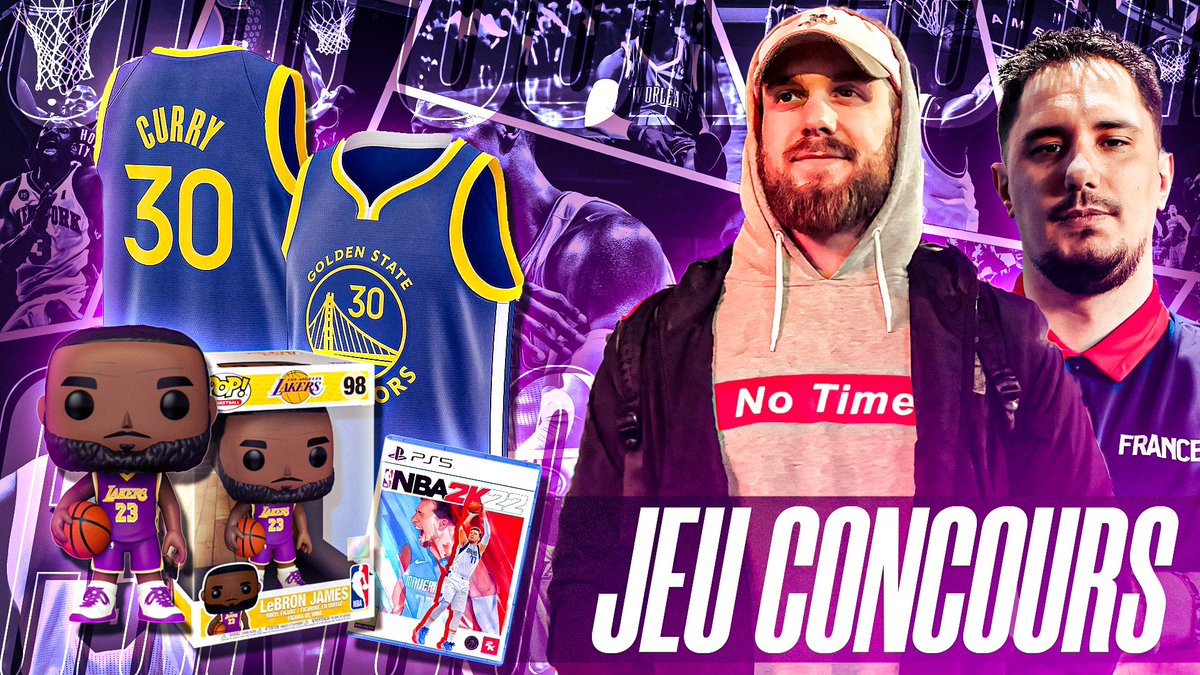 _THEPAF's tweet photo. 🎁CONCOURS 🎁

TENTE DE GAGNER ‼️

1️⃣ MAILLOT NBA DE TON CHOIX 🎁
1️⃣ NBA2K22 🎁
1️⃣ POP NBA 🎁

Pour ça il te suffit de : 

RT ce tweet ✅
FOLLOW @_THEPAF ( moi 😅) et @Calymero_2K ! ✅

BONNE CHANCE À TOUS ‼️😍

🔥🔥🔥🔥🔥🔥🔥🔥🔥🔥🔥🔥🔥🔥🔥🔥🔥🔥🔥🔥🔥🔥🔥🔥🔥🔥 https://t.co/yqBpBcdGvv