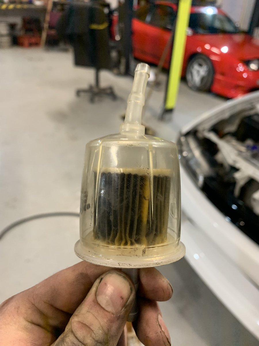 scottfitz3's tweet photo. Massive thanks to @circlekireland for selling mouldy petrol https://t.co/iWfu3baOpd