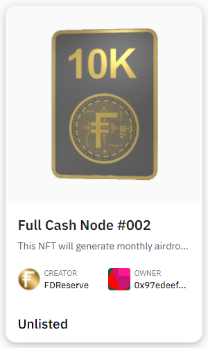 FD_Reserve's tweet image. Le premier swap de 10K $FDR vers le #NFT 10K a été réalisé. Nous allons pouvoir accélérer sur les autres #swap prévus dans les prochains jours. 
👉🏼 cutt.ly/kY9C1WD