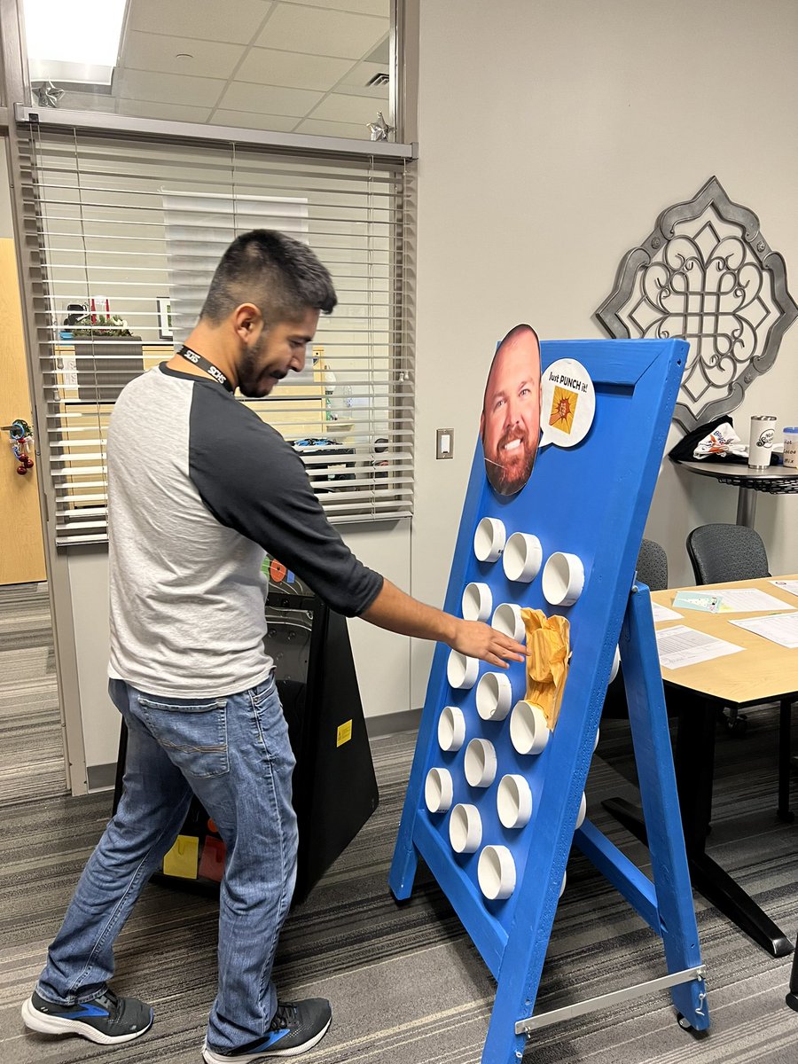 Happy Holidays! <a href="/ShadowCreekHS/">Shadow Creek HS</a> teachers were randomly selected to play Plinko and Punch It and win great prizes! It was a fun way to end the semester! Thanks <a href="/AlvinISD_EdFdn/">AlvinISD Education Foundation</a> for providing the grant a few years ago to make this happen! #grantsinaction #finsupcreek