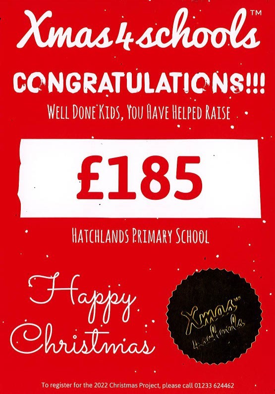 Well done <a href="/HatchlandsSch/">Hatchlands School</a> for the money raised from the sale of the Christmas Cards!

#hatchlandssch #fundraising #christmascards