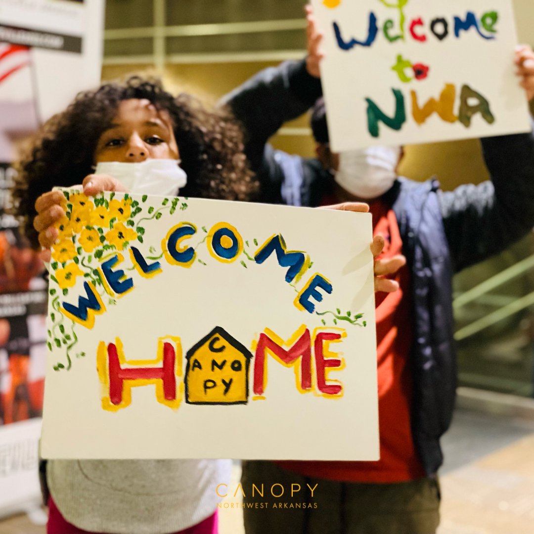 This year alone, Canopy has welcomed over 100 people into NWA - more in one year than ever before in Canopy's history! Since we began 5 yrs ago, Canopy has welcomed over 350 people!

We couldn't do what we do without all those who walk alongside us to welcome our new neighbors💛