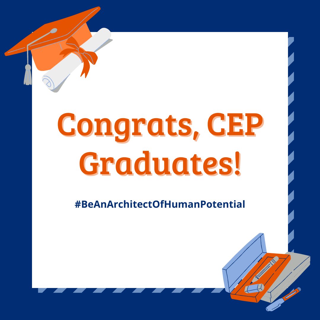 We are proud of you, Patriots!

-The College of Education &amp; Psychology