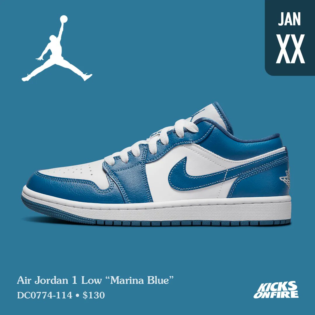 Marina Blue Jordan 1 Low 😍 Cop or drop ?