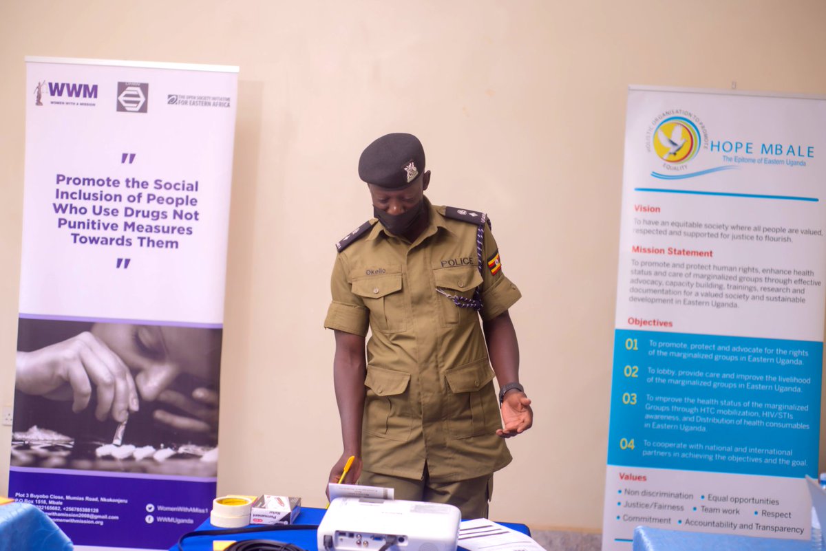Police committed to provide Sexual Minorities and People Who Use Drugs with equal protection of the law by ensuring that the violations that are perpetrated against them are properly investigated and concluded during the Police Training
@UHAIEASHRI