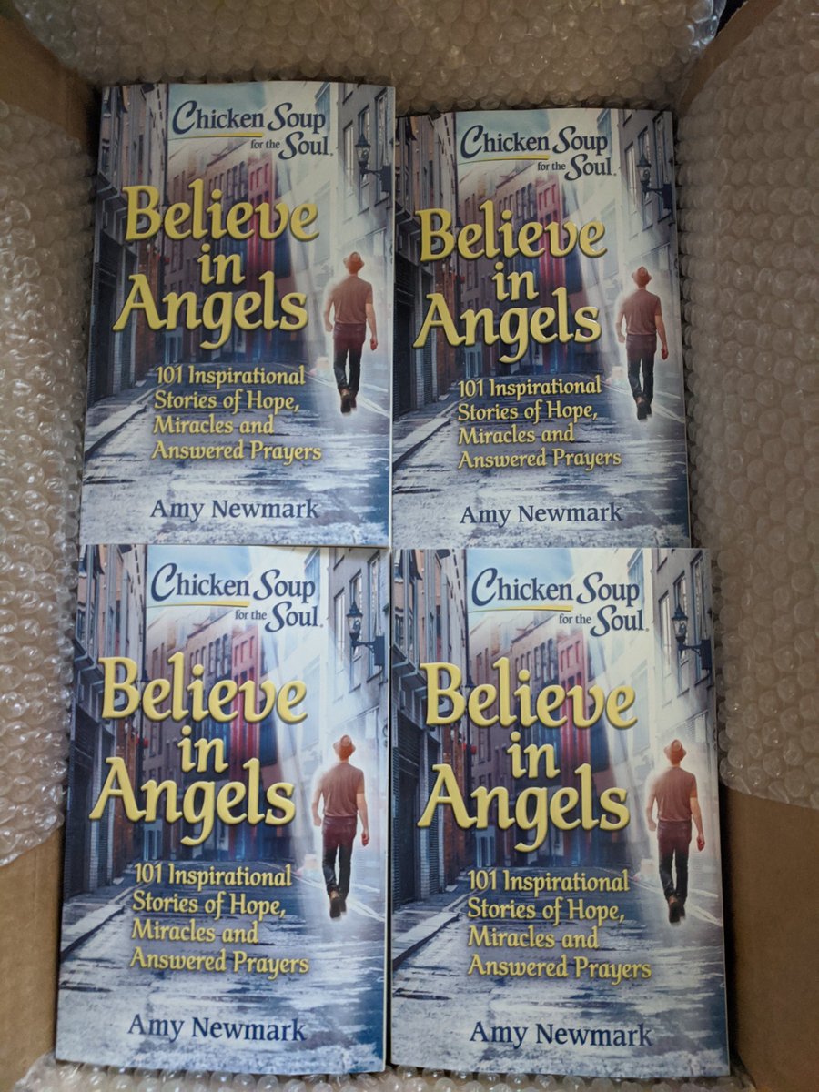 amynewmark's tweet photo. Look what came from the printer. On sale in January to brighten those dark winter days at home. #CSSBelieveinAngels https://t.co/hcWfFLBjAL