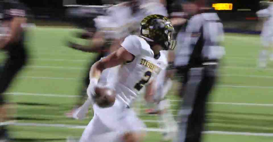 Brian Gosset (@gosset41) on Twitter photo Coy Eakin today
- 9 catches
- 187 yards
- 3 touchdowns
- 1 rushing TD
- Forced fumble on an INT that led to a touchdown
- Onside recovery
- Special teams tackle
DUDE is going down as a #UILState championship legend! #txhsfb <a href="/SvilleYJFB/">StephenvilleFootball</a> Coy Eakin today
- 9 catches
- 187 yards
- 3 touchdowns
- 1 rushing TD
- Forced fumble on an INT that led to a touchdown
- Onside recovery
- Special teams tackle
DUDE is going down as a #UILState championship legend! #txhsfb <a href="/SvilleYJFB/">StephenvilleFootball</a>