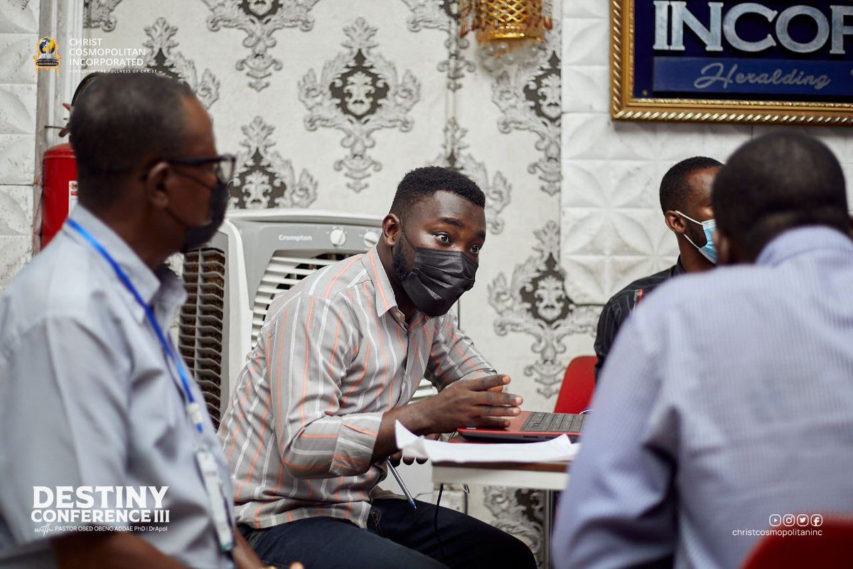 ChristCosmoInc's tweet photo. We are fired up! 
We are worn out of the normal.
We are keen for a change. 
We have come to diagnose and secure our destiny.
Welcome to #DestinyConference3 the end of normalcy. 
 
#DestinyConference
#ThePastorObed 
#ChristCosmopolitanInc 
#CCIWhereGodLives 
#TheCCIExperience https://t.co/K9LPwlIVIQ