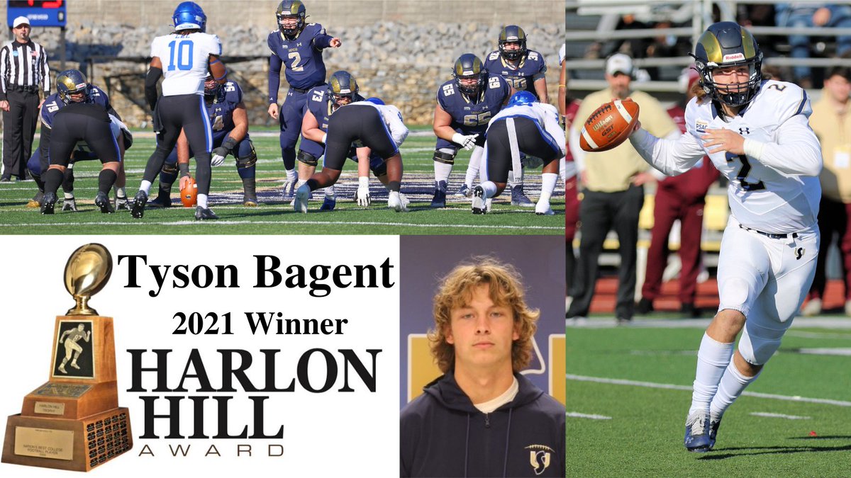 CONGRATULATIONS Tyson Bagent on being named the 2021 Division II Football Player of the Year and receiving the Harlon Hill Trophy!
#GoRams