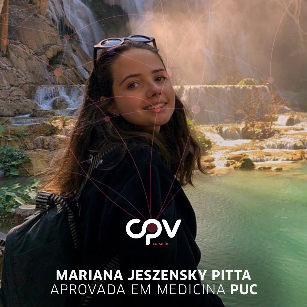 CPVeducacional's tweet photo. Mari, direto do Ensino Médio para a Medicina da @puc_sp  Que arraso!! Estamos super felizes por você e por sermos parte dessa linda história, que só está começando!! 🥰🎉🎉 #PucSP #Vestibular #SouCPV https://t.co/eI2E0flkEO