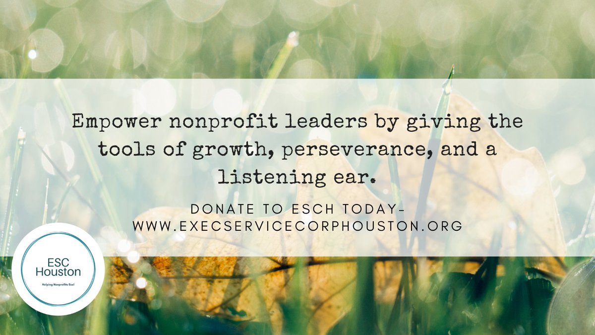 eschouston's tweet photo. @eschouston is reliant on the generosity of the Houston community for both volunteer service hours and funding.  Empower nonprofits by clicking the link below and donating to our important work.  #empowernonprofits #begenerous  https://t.co/M8e8BTSdPz https://t.co/HWlGW92pQT