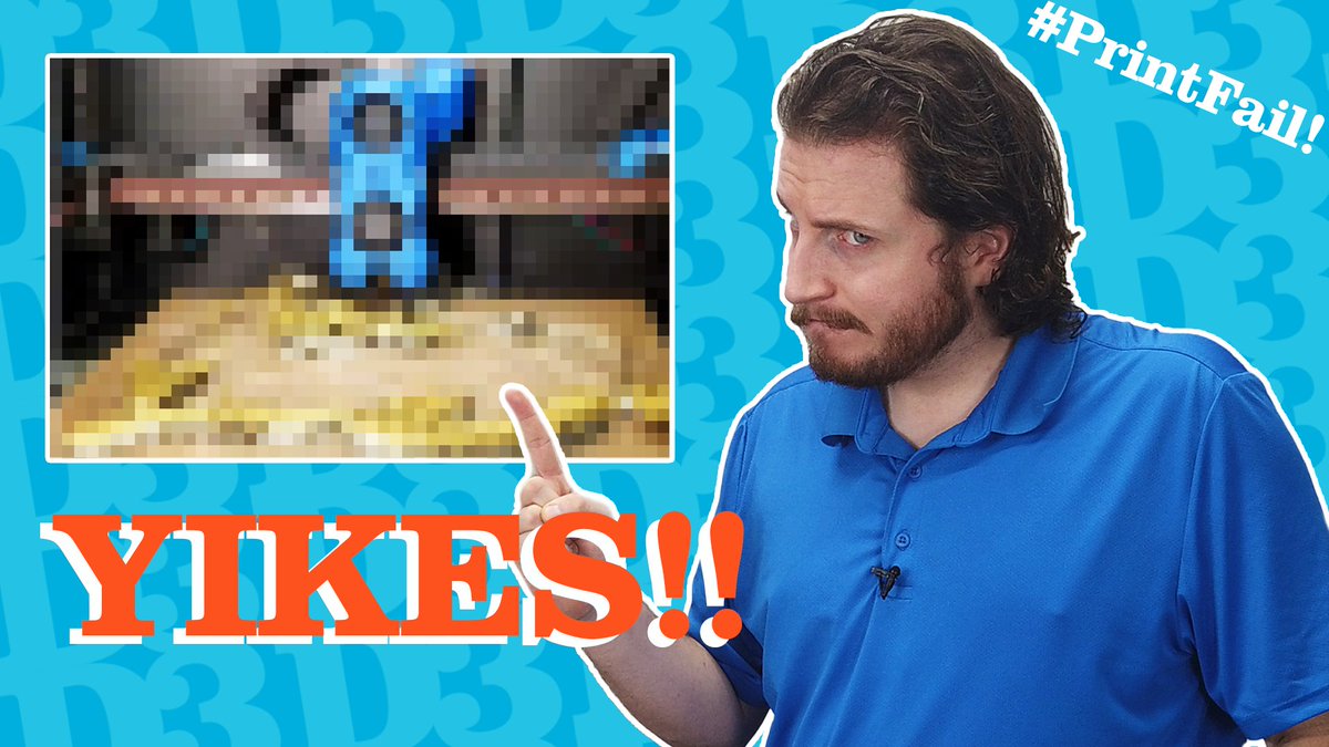 3D_Musketeers's tweet image. Mistakes happen! Watch us break down what went wrong in this week’s #PrintFailFriday! Remember to use #PrintFail to get featured!
Link here: youtu.be/53UbO8JtPnc