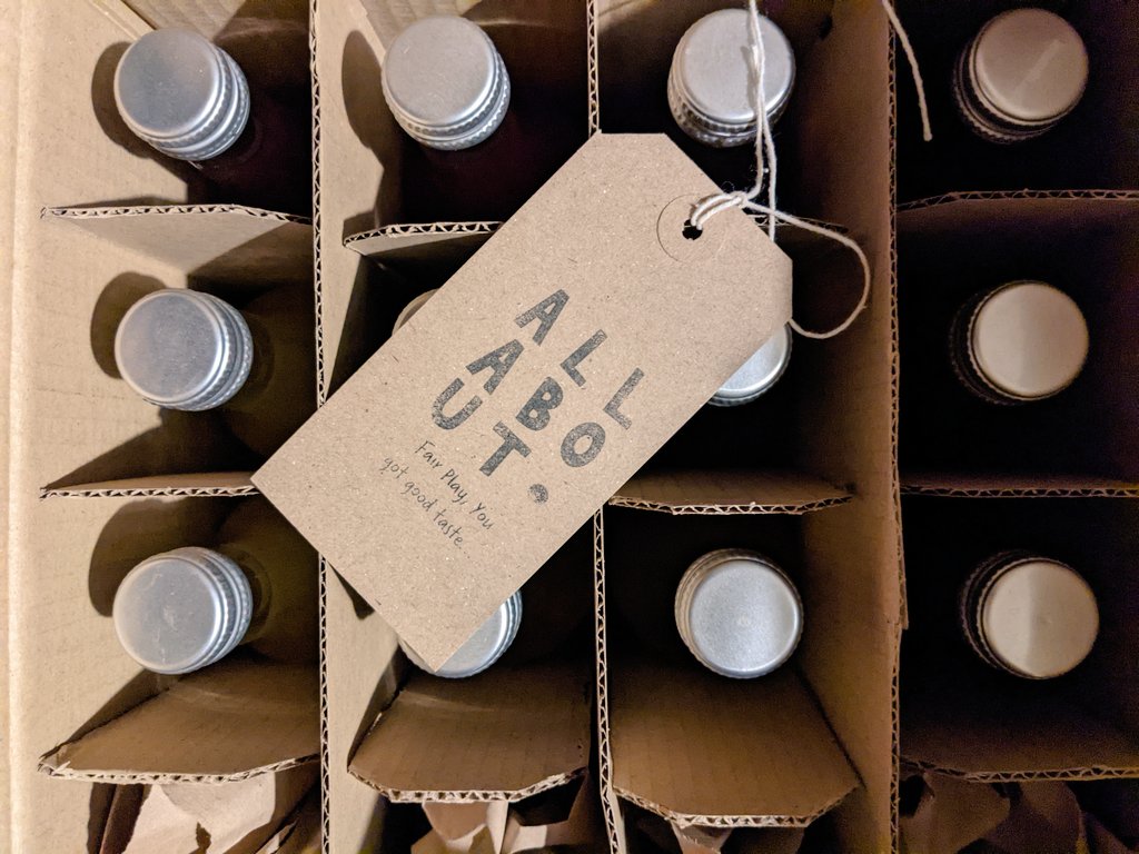 Merry Christmas to me, from me 😅 A nice little stash of <a href="/KombuchaAll/">All About Kombucha</a> to tide me over for Christmas. The "Mulled Wine" flavour is unreal,  Christmas in a bottle 😊⛄🎄❤️