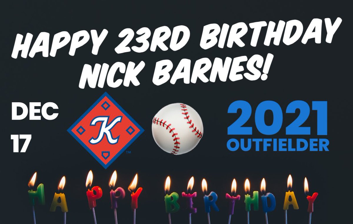 MarkThatPlay's tweet photo. Roll out the birthday carpet for 2021 @KingsportAxmen outfielder @NicknotoriousB5!!

Have a great day!! 🥳🪓⚾️ https://t.co/JHq01r7FCB