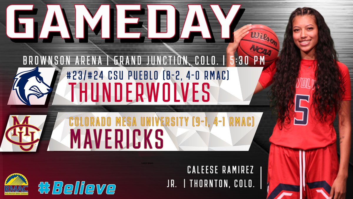gothunderwolves's tweet photo. GAMEDAY 🏀🏀🏀

@CSUPuebloWBB walks into Grand Junction tonight at 5:30 and looks to take it to Colorado Mesa 😤

Each squad looks to add on a fifth win in RMAC play.

#Believe 

🎥: https://t.co/3uAzVcVkuo
📊: https://t.co/Zqcg2Tw0GT https://t.co/CNC2cRaH76