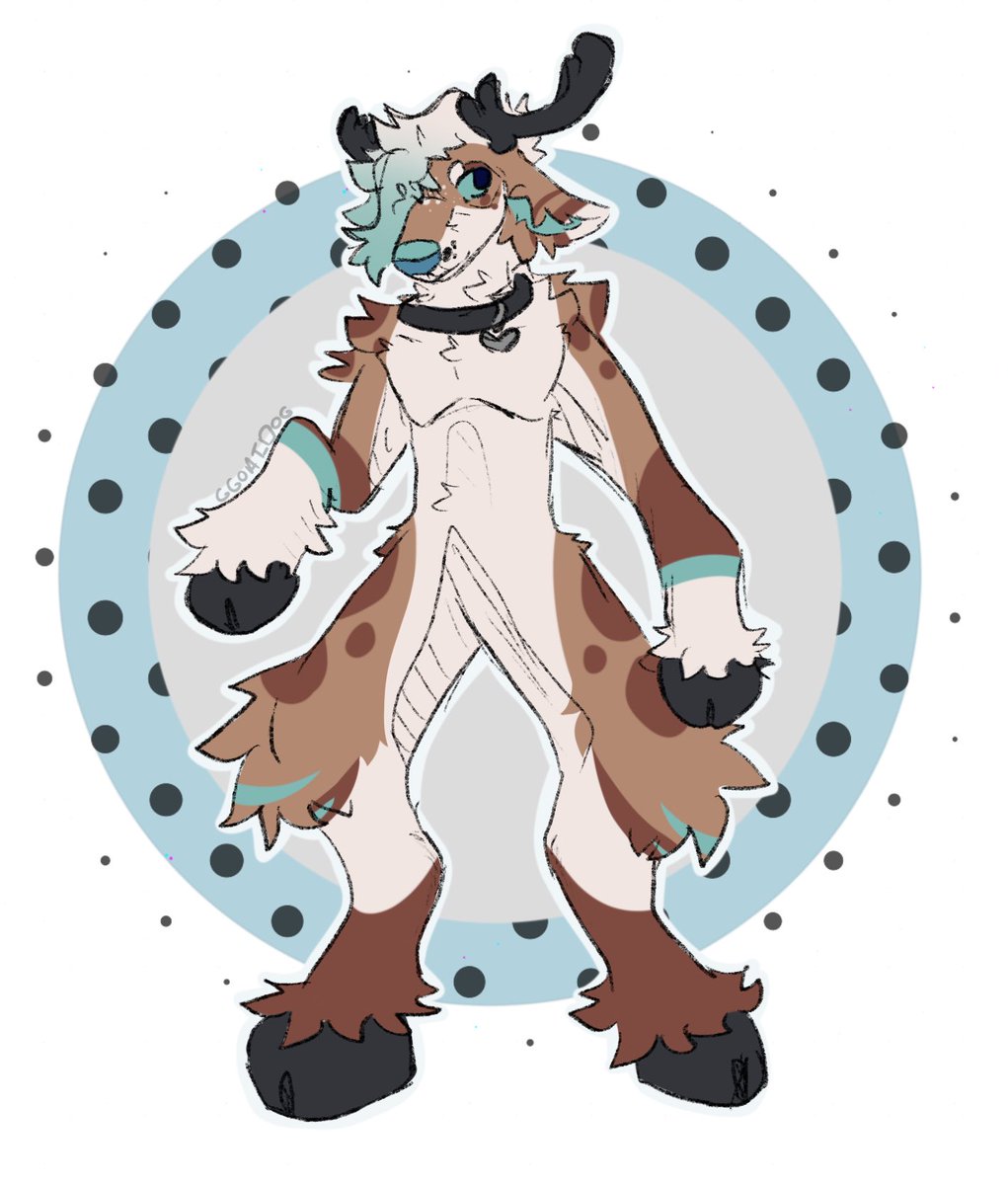 SmellyBritDog's tweet photo. Heres a coloured fullbod sketch i did for @Glacier_Deer 
I may go back to slightly edit this
#furry #furry #furryartist #furryartwork #art https://t.co/8TyYHeNCMH