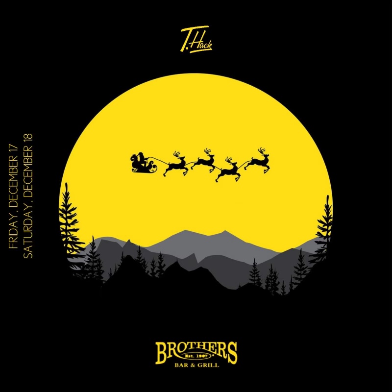 ItsBrothersDNVR's tweet image. We have @THackIsWack in the booth tonight + tomorrow 🎅🏽🎧🎶🎄 Stop in!