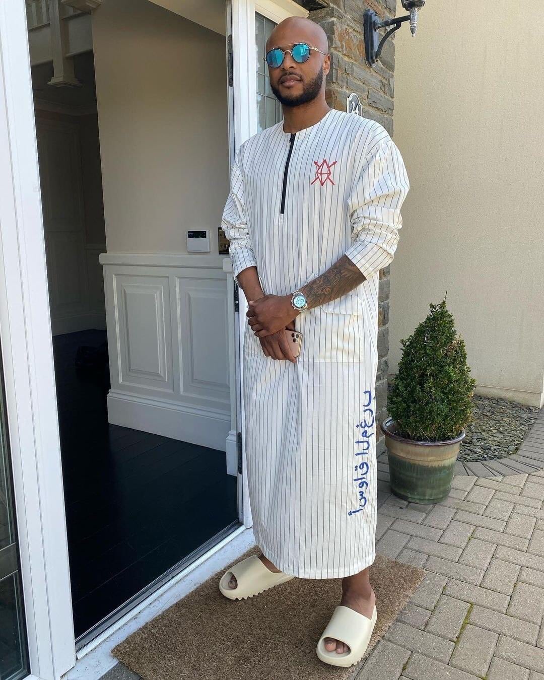 Happy birthday to Blackstars captain, André Ayew Blessings. Mason Greenwood | Sarkodie | E-Levy  | bambam 